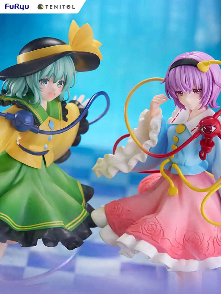 Touhou Project Tenitol Koishi Komeiji & Satori Komeiji PVC szobor figura 22 cm termékfotó