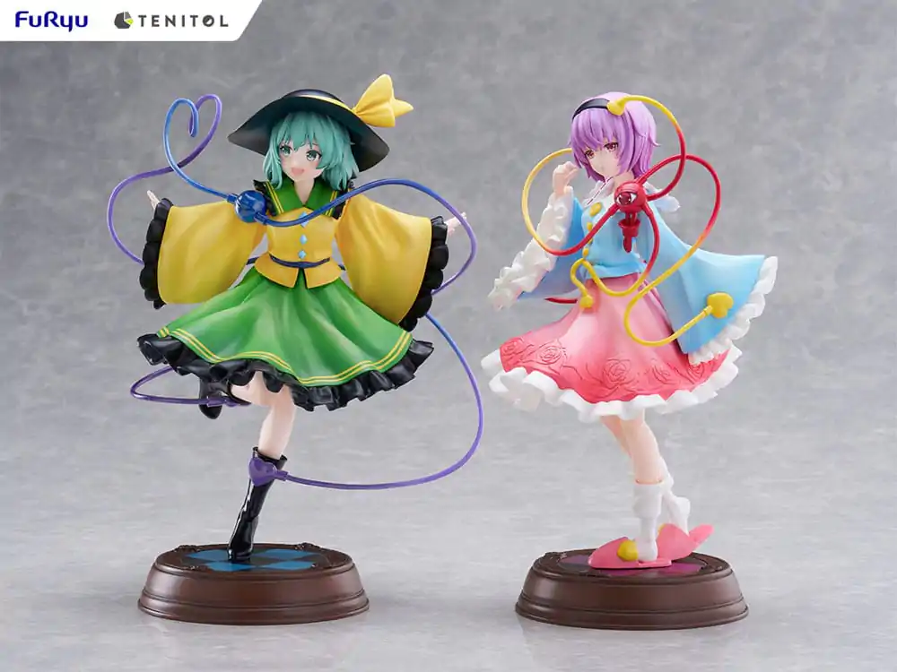 Touhou Project Tenitol Koishi Komeiji & Satori Komeiji PVC szobor figura 22 cm termékfotó