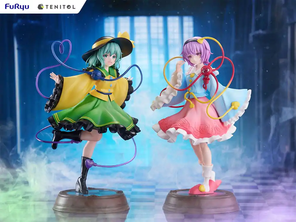 Touhou Project Tenitol Koishi Komeiji & Satori Komeiji PVC szobor figura 22 cm termékfotó