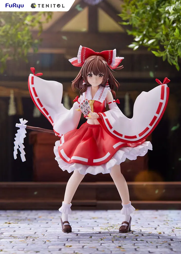 Touhou Project Tenitol Reimu Hakurei PVC szobor figura 20 cm termékfotó