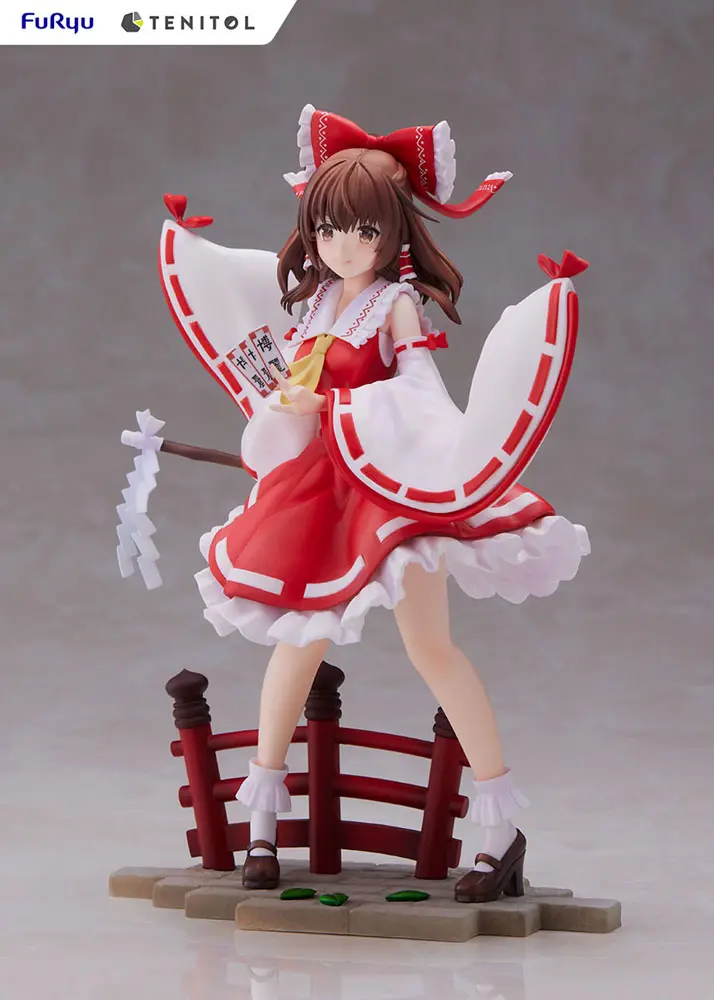 Touhou Project Tenitol Reimu Hakurei PVC szobor figura 20 cm termékfotó