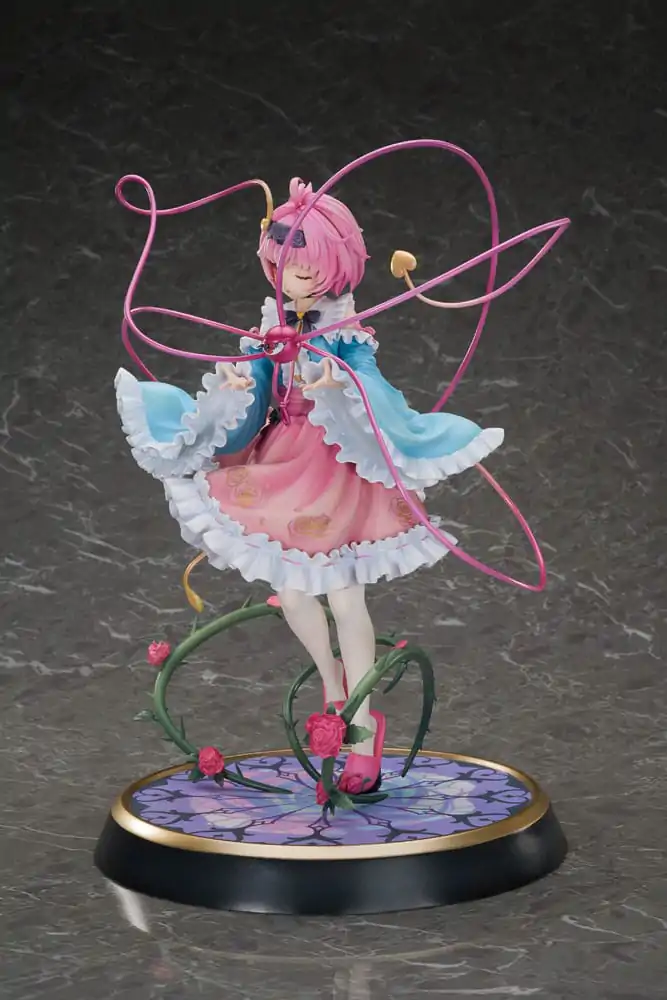 Touhou Project True Horror! Standing Right Behind You 1/6 3rd Eye Satori Komeiji Deluxe Edition PVC szobor figura 32 cm termékfotó