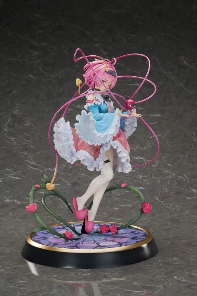 Touhou Project True Horror! Standing Right Behind You 1/6 3rd Eye Satori Komeiji Deluxe Edition PVC szobor figura 32 cm termékfotó