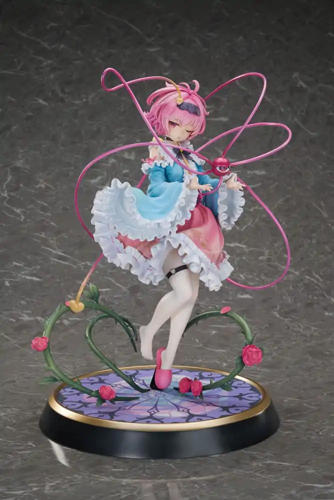 Touhou Project True Horror! Standing Right Behind You 1/6 3rd Eye Satori Komeiji Deluxe Edition PVC szobor figura 32 cm termékfotó