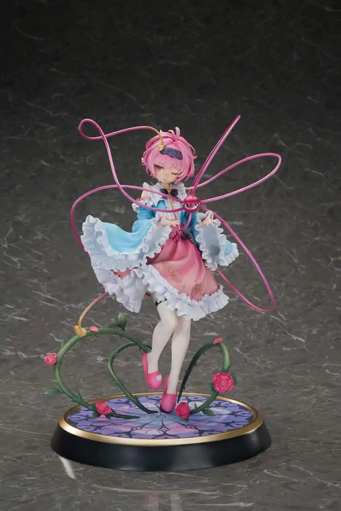 Touhou Project True Horror! Standing Right Behind You 1/6 3rd Eye Satori Komeiji Deluxe Edition PVC szobor figura 32 cm termékfotó