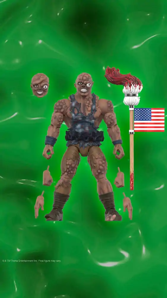 Toxic Avenger Ultimates Toxic Avenger Movie Version akciófigura 18 cm termékfotó