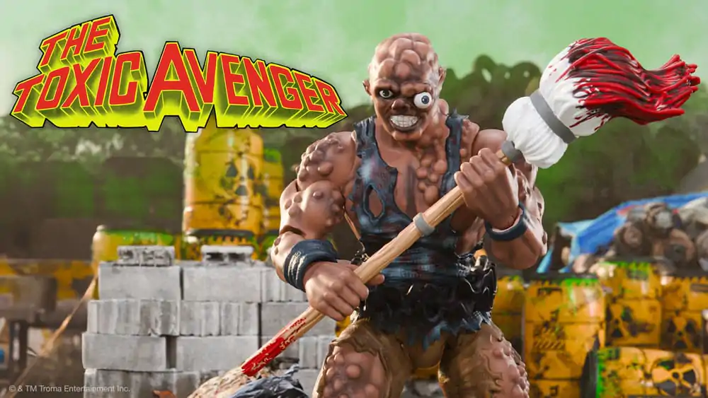 Toxic Avenger Ultimates Toxic Avenger Movie Version akciófigura 18 cm termékfotó