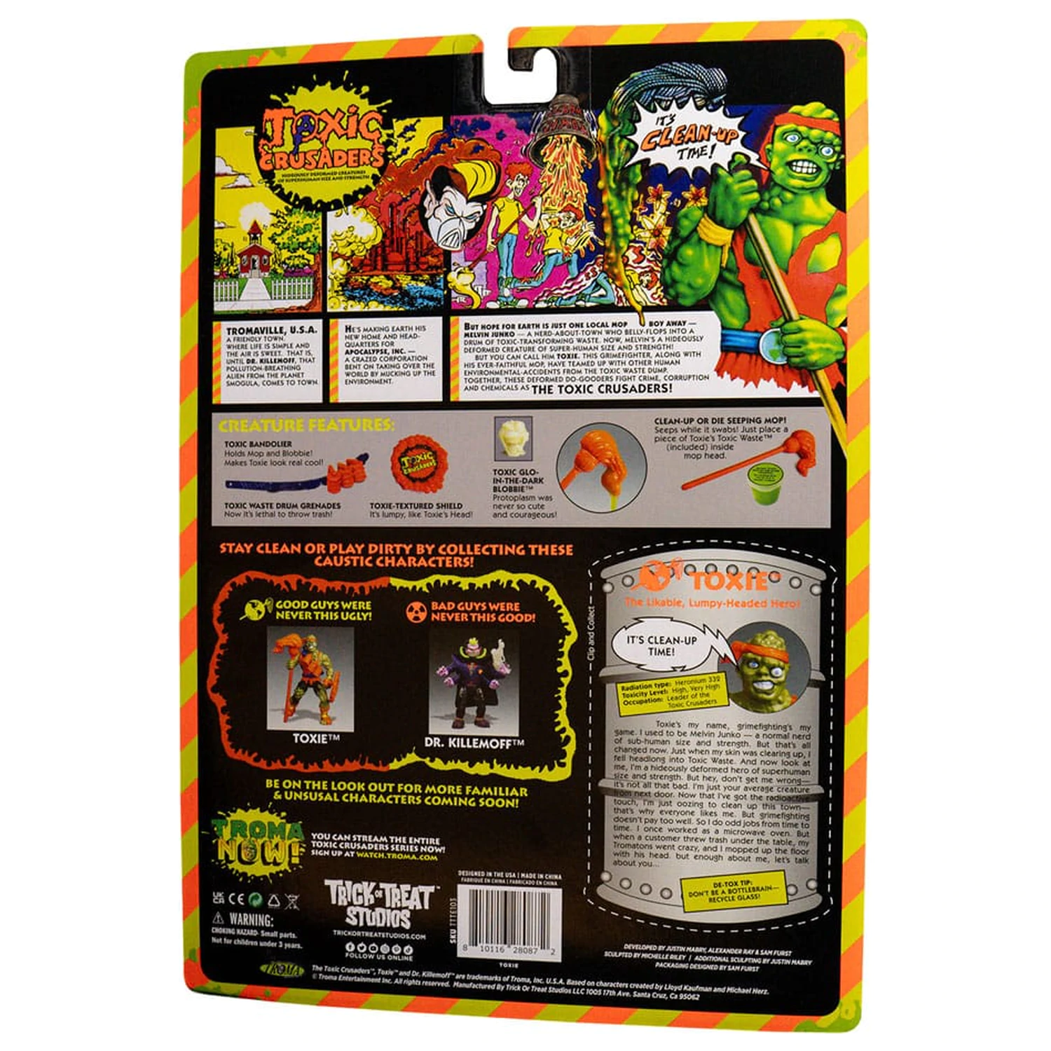 Toxic Crusader Toxie akciófigura 13 cm termékfotó