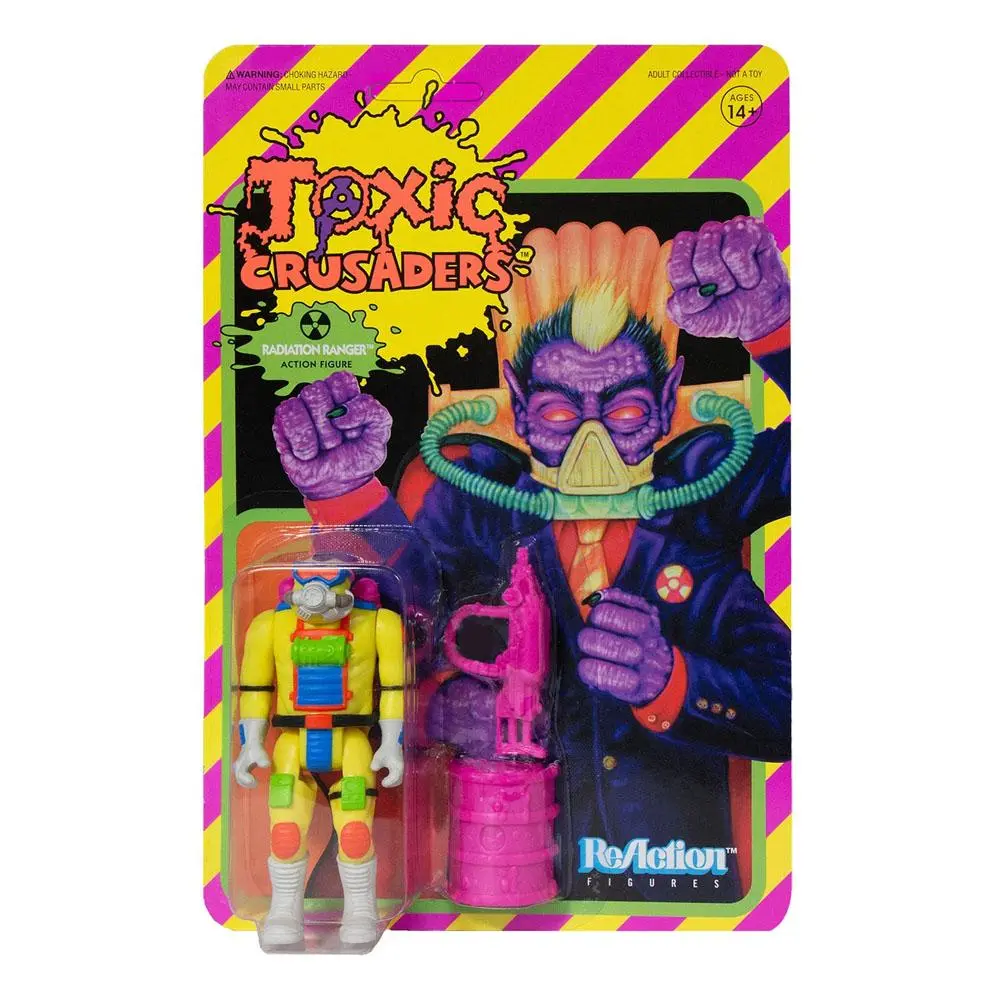 Toxic Crusaders ReAction Wave 1 Radiation Ranger akciófigura 10 cm termékfotó