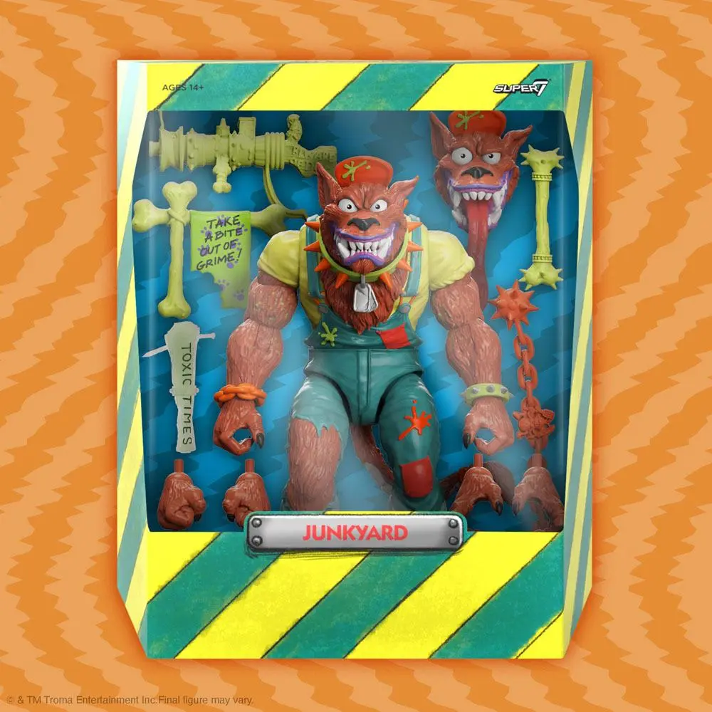 Toxic Crusaders Ultimates Action Figure Junkyard 18 cm termékfotó