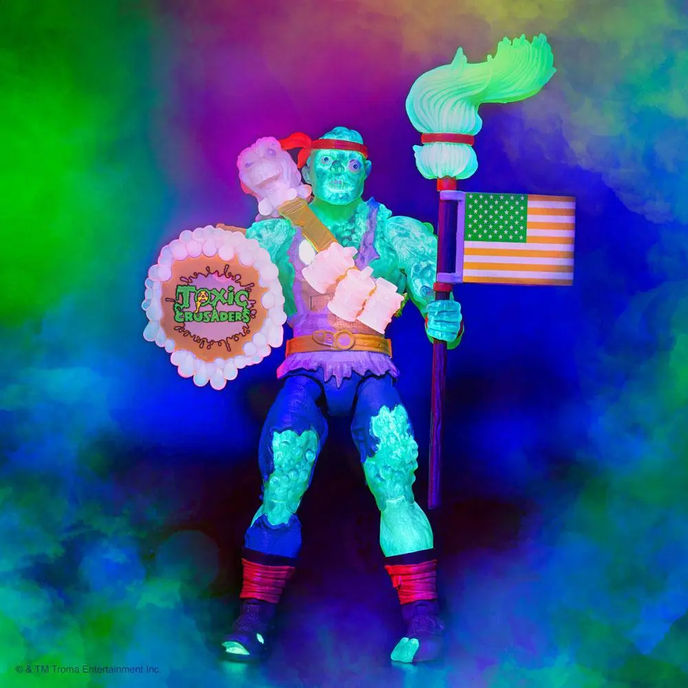 Toxic Crusaders Ultimates Radioactive Red Rage akciófigura 18 cm termékfotó