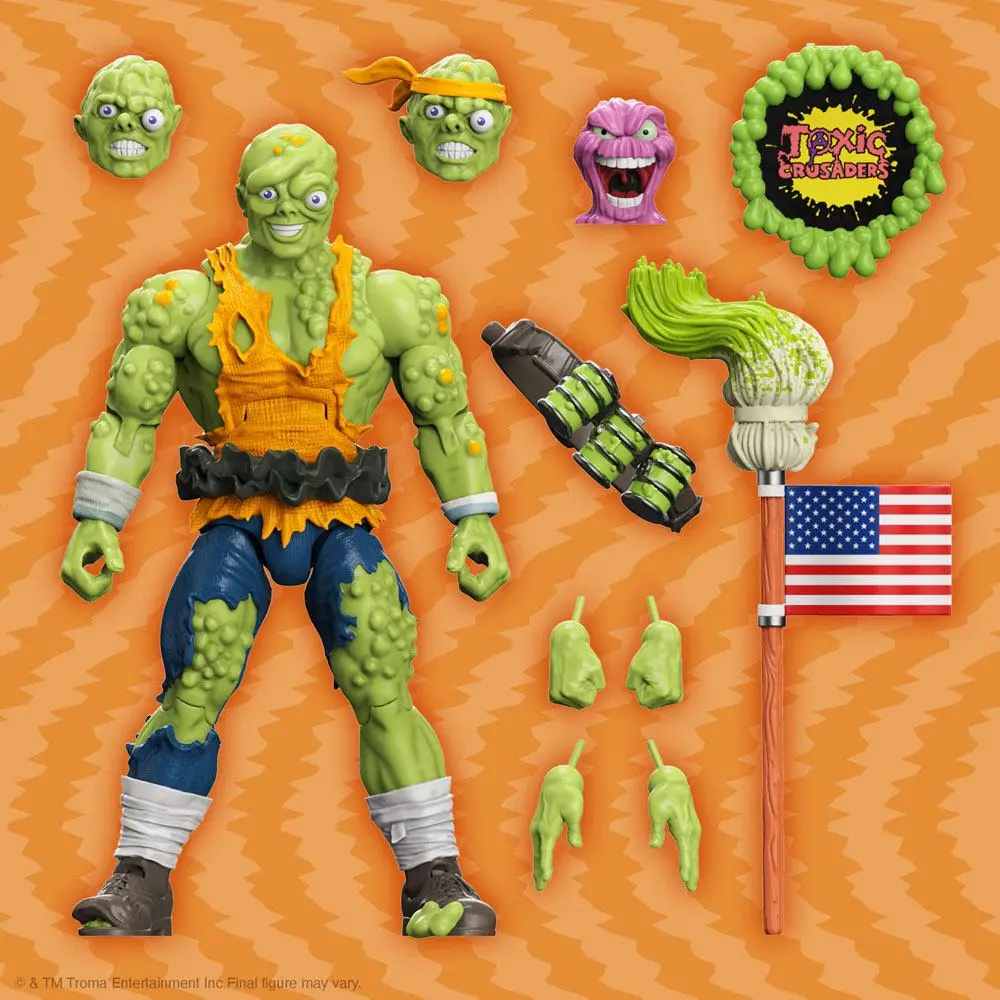 Toxic Crusaders Ultimates Toxie akciófigura 18 cm termékfotó