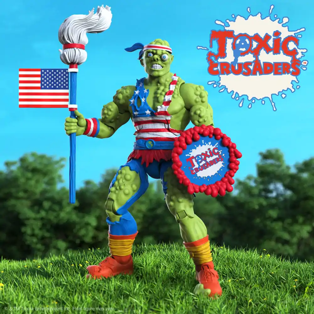 Toxic Crusaders Ultimates Action Figure Toxie (Vintage Toy America) 18 cm termékfotó