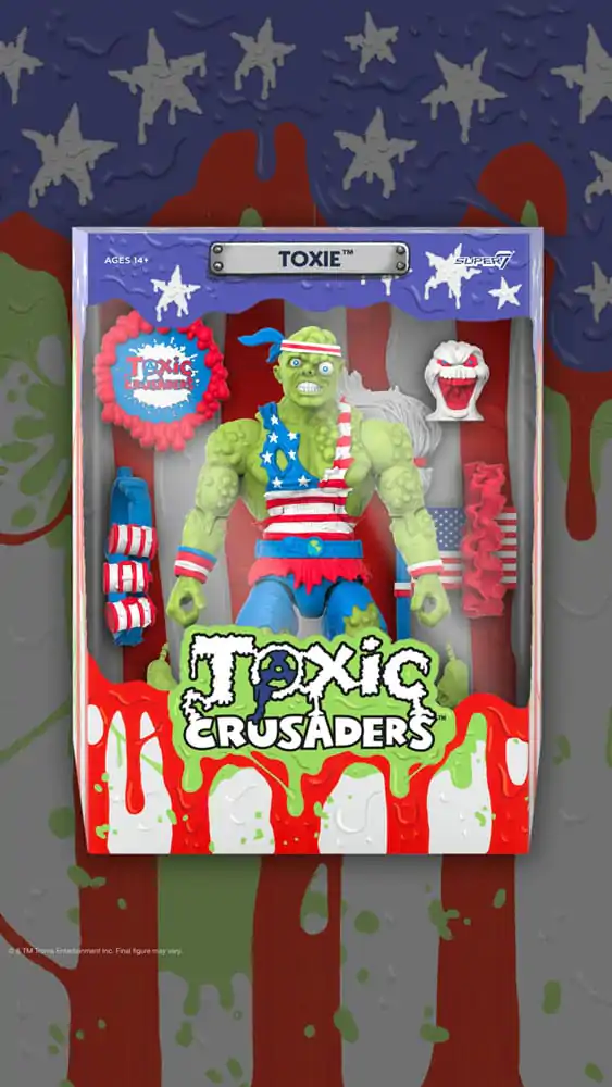 Toxic Crusaders Ultimates Action Figure Toxie (Vintage Toy America) 18 cm termékfotó