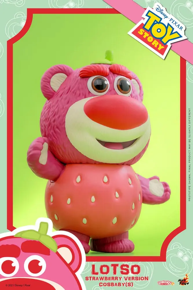 Toy Story 3 Cosbaby (S) Mini figura Lotso (Strawberry Version) 10 cm termékfotó