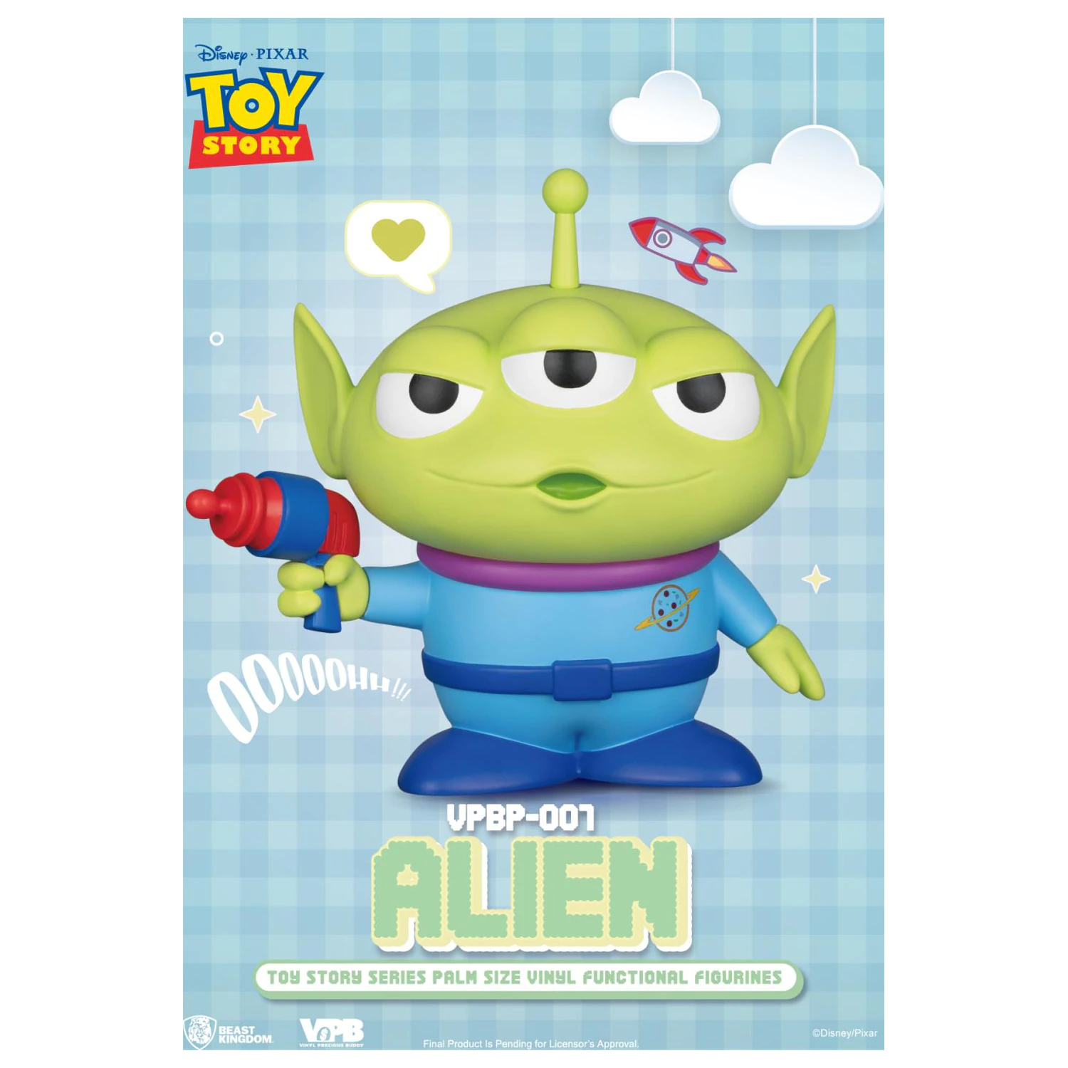 Toy Story Alien Bank Vinyl figura 12cm termékfotó