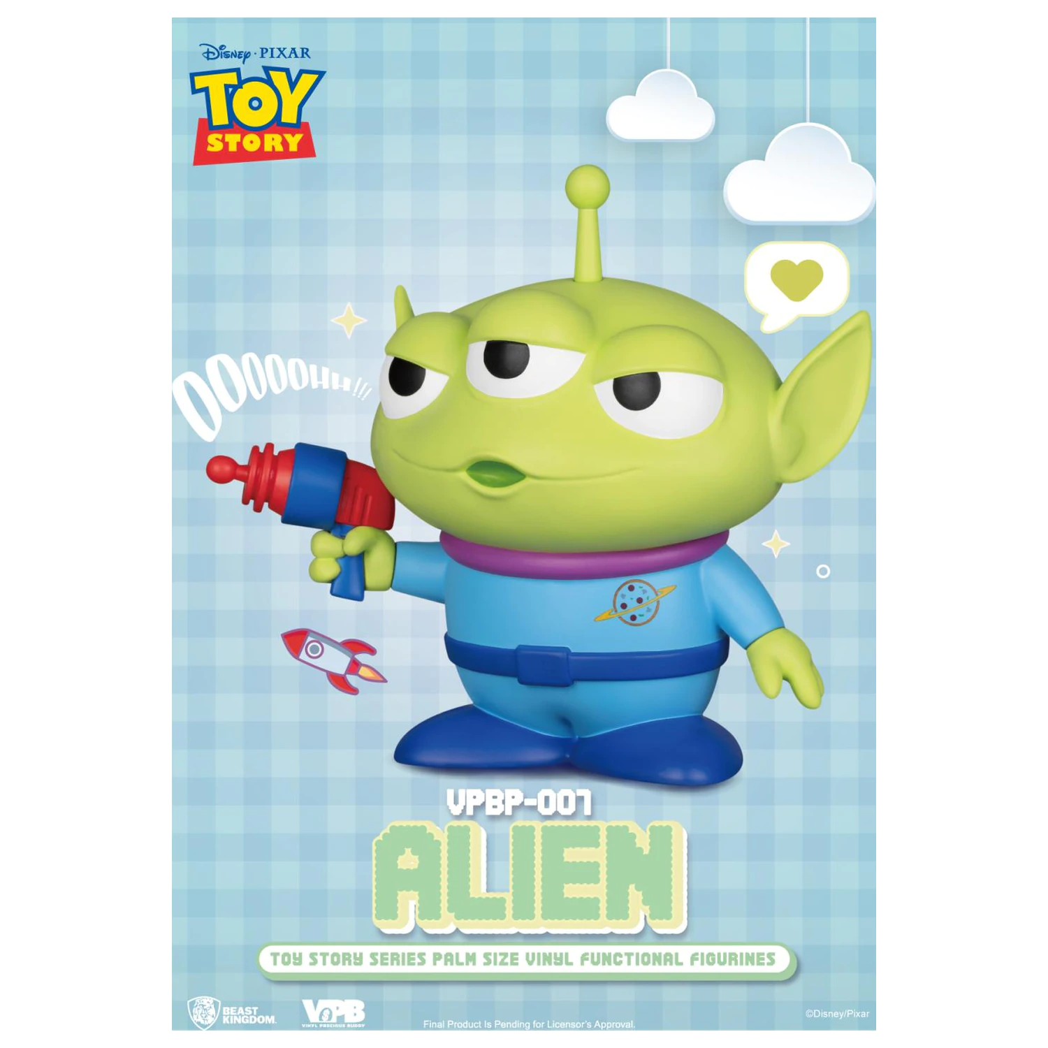 Toy Story Alien Bank Vinyl figura 12cm termékfotó