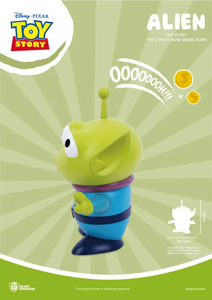 Toy Story Alien persely 40 cm termékfotó