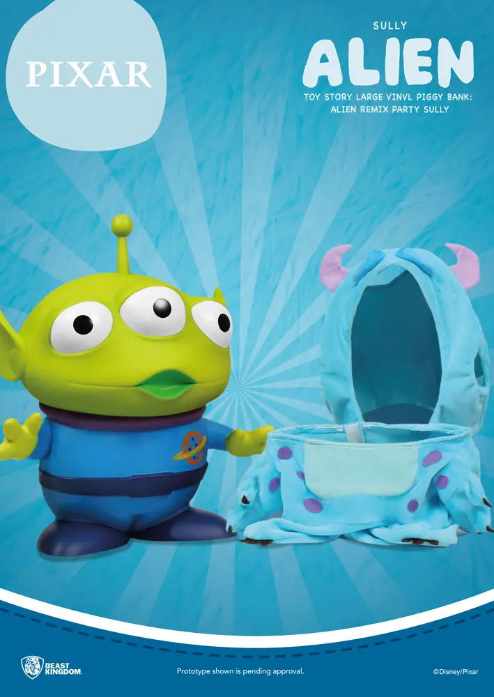 Toy Story Alien Remix Party Sully persely 40 cm termékfotó