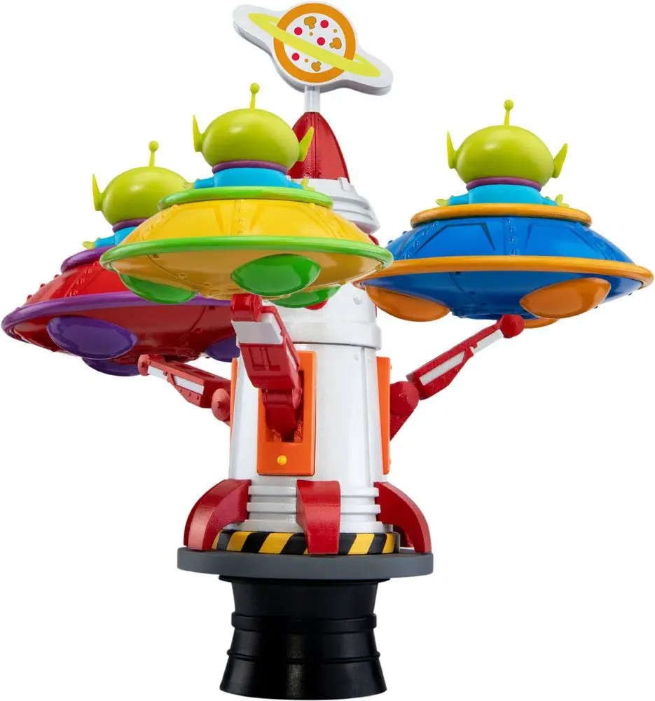 Toy Story D-Stage Alien Spin Ufo PVC Diorama szobor 16 cm termékfotó