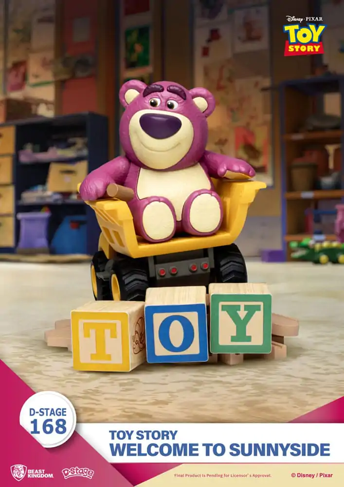 Toy Story D-Stage Welcome to Sunnyside PVC Dioráma figura 10 cm termékfotó