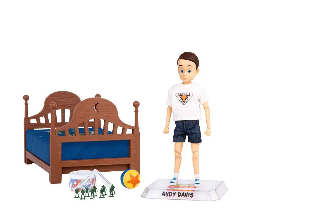 Toy Story Dynamic 8ction Heroes Andy Davis Deluxe Version akciófigura 14 cm termékfotó