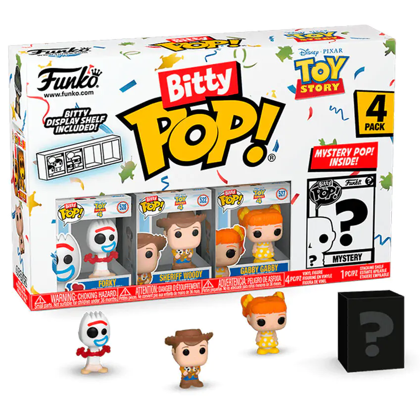 Toy Story Funko Bitty POP 4 db-os figura csomag Forky termékfotó
