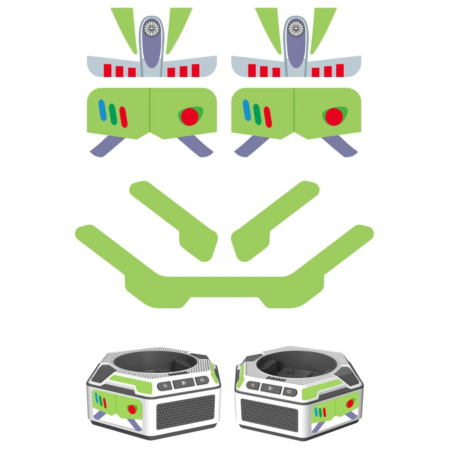 Toy Story Interactive Mini Roboter 2 Pack Buzz & Rex Angol nyelvű termékfotó