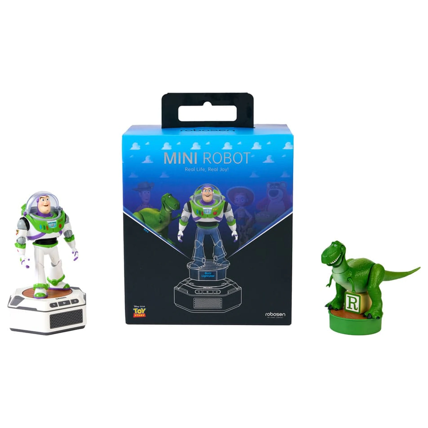 Toy Story Interactive Mini Roboter 2 Pack Buzz & Rex Angol nyelvű termékfotó