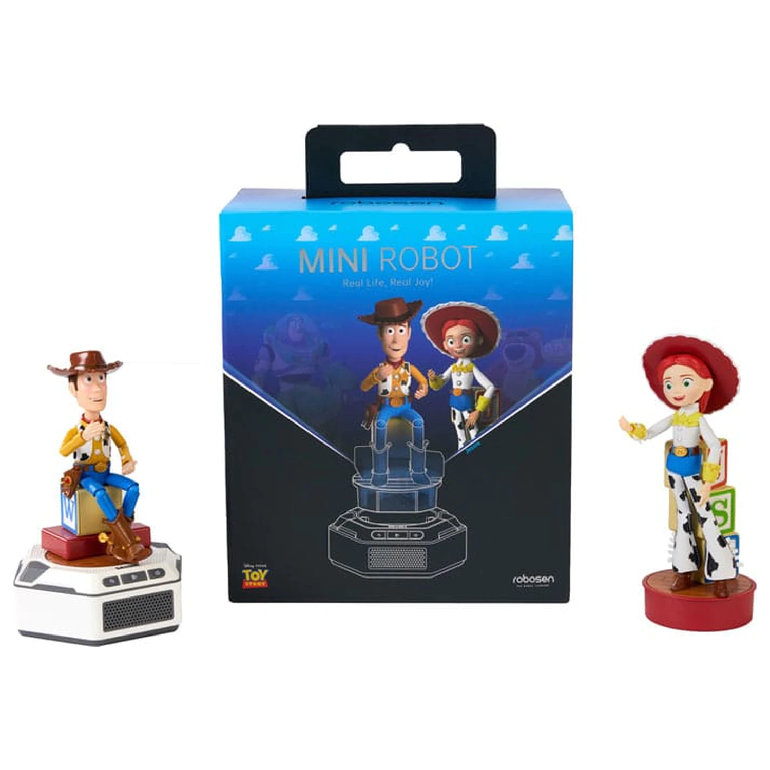 Toy Story Interactive Mini Roboter 2 Pack Woody & Jessie Angol nyelvű termékfotó