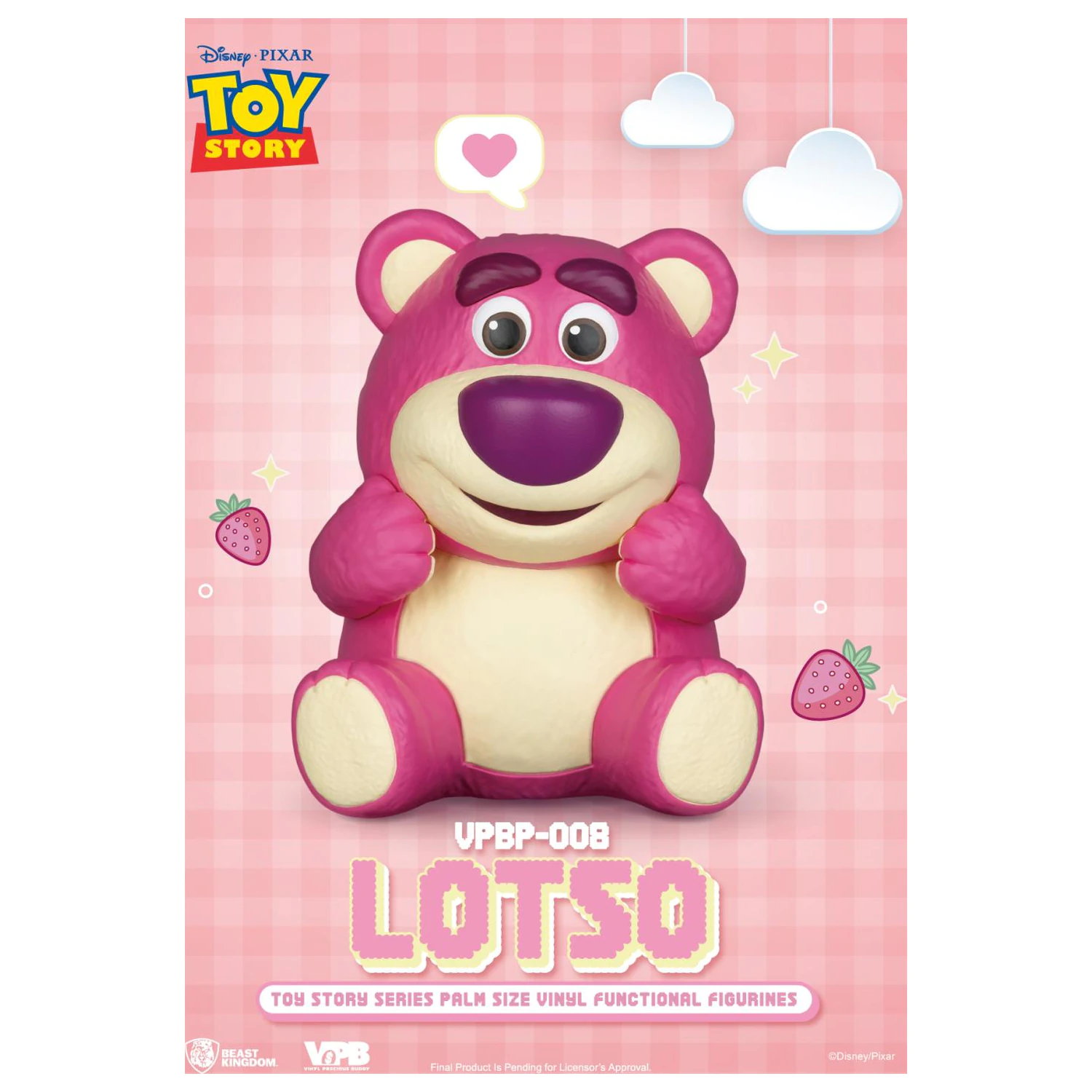 Toy Story Lotso Bank Vinyl figura 11.6cm termékfotó