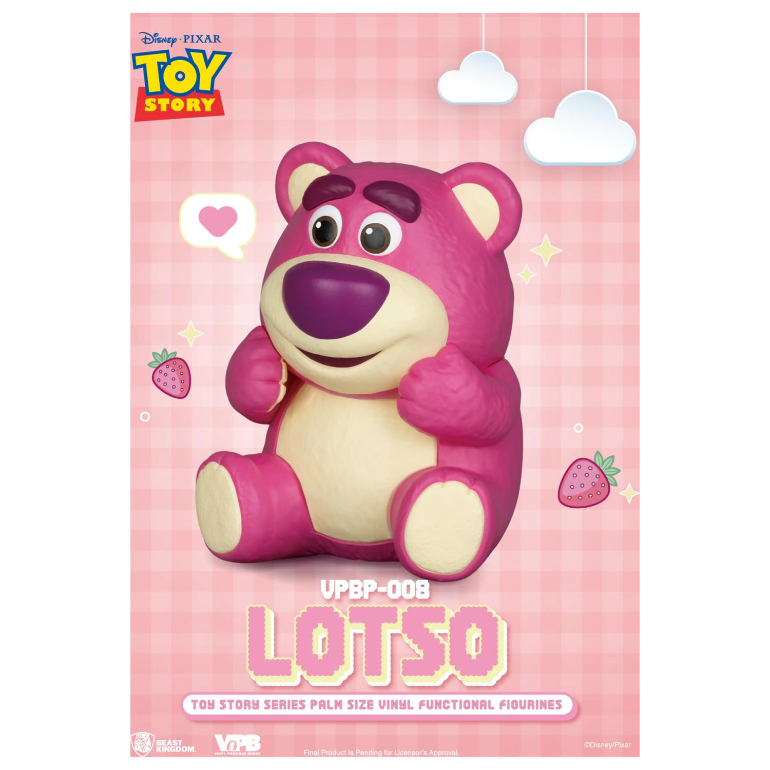Toy Story Lotso Bank Vinyl figura 11.6cm termékfotó