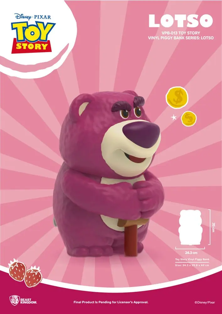 Toy Story Lotso Vinyl persely 35 cm termékfotó