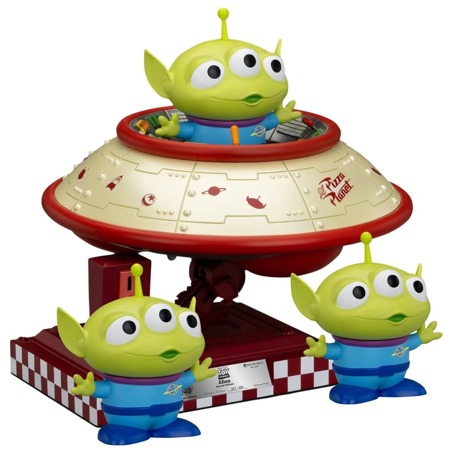 Toy Story Master Craft Aliens Special Edition szobor figura 28 cm termékfotó