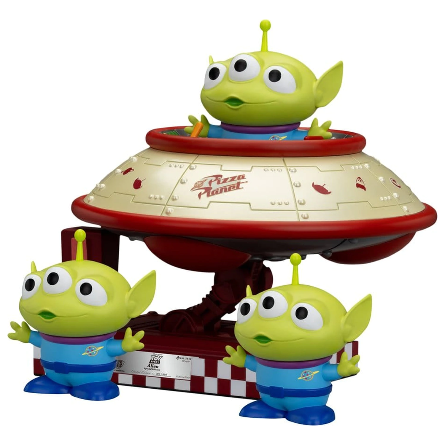 Toy Story Master Craft Aliens Special Edition szobor figura 28 cm termékfotó