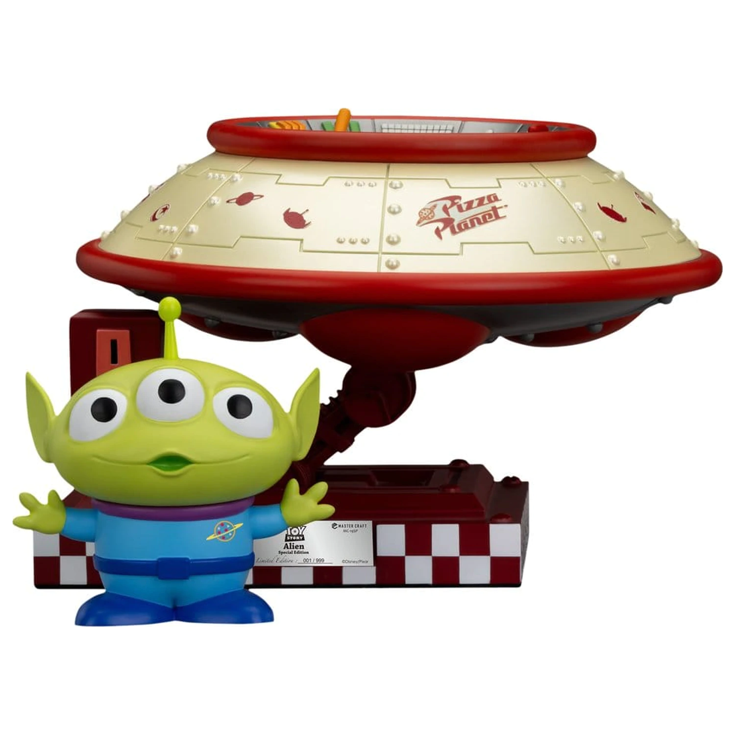 Toy Story Master Craft Aliens Special Edition szobor figura 28 cm termékfotó