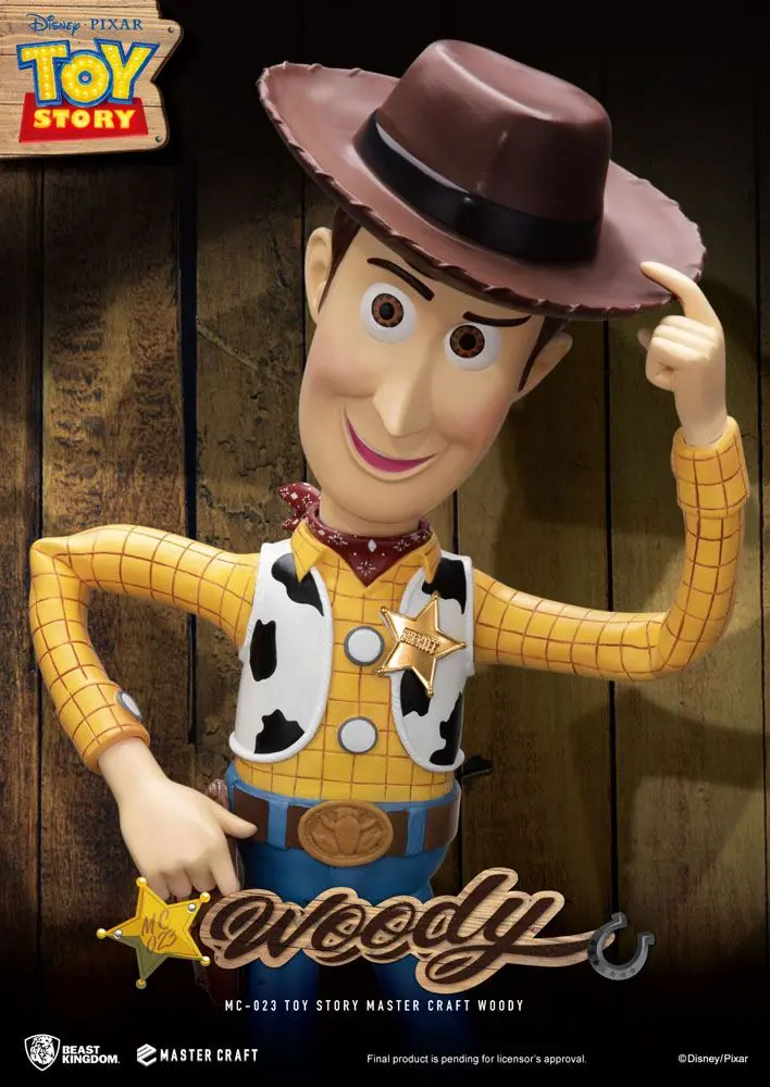 Toy Story Master Craft Woody szobor figura 46 cm termékfotó