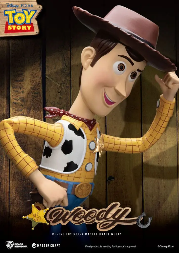 Toy Story Master Craft Woody szobor figura 46 cm termékfotó