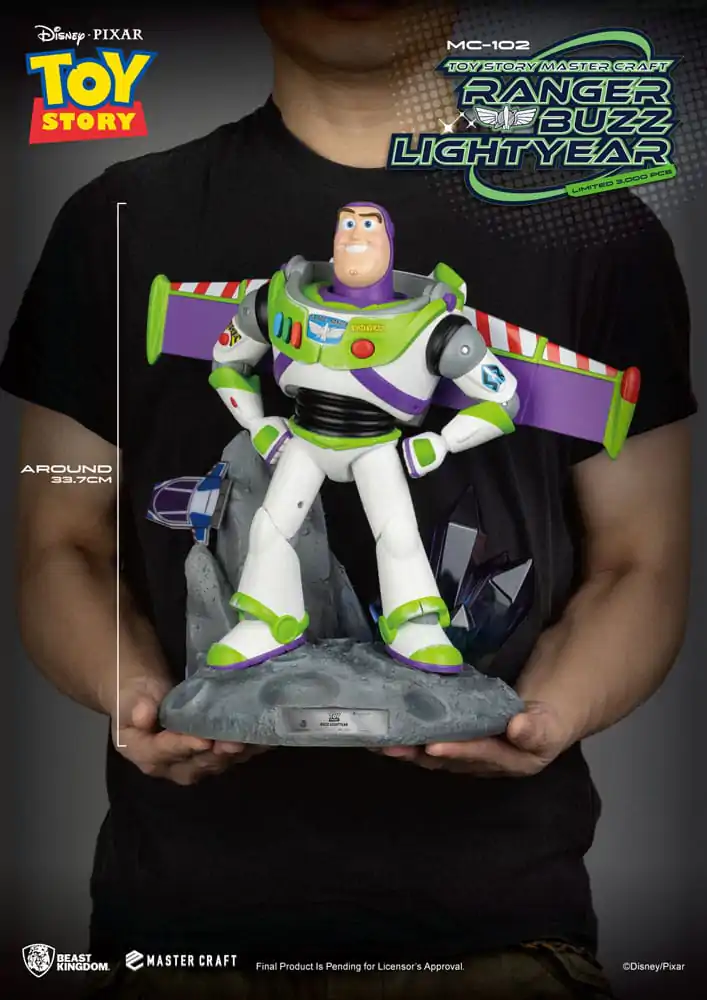 Toy Story Master Craft Ranger Buzz Lightyear szobor figura 34 cm termékfotó