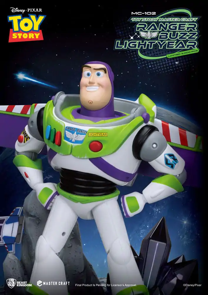 Toy Story Master Craft Ranger Buzz Lightyear szobor figura 34 cm termékfotó
