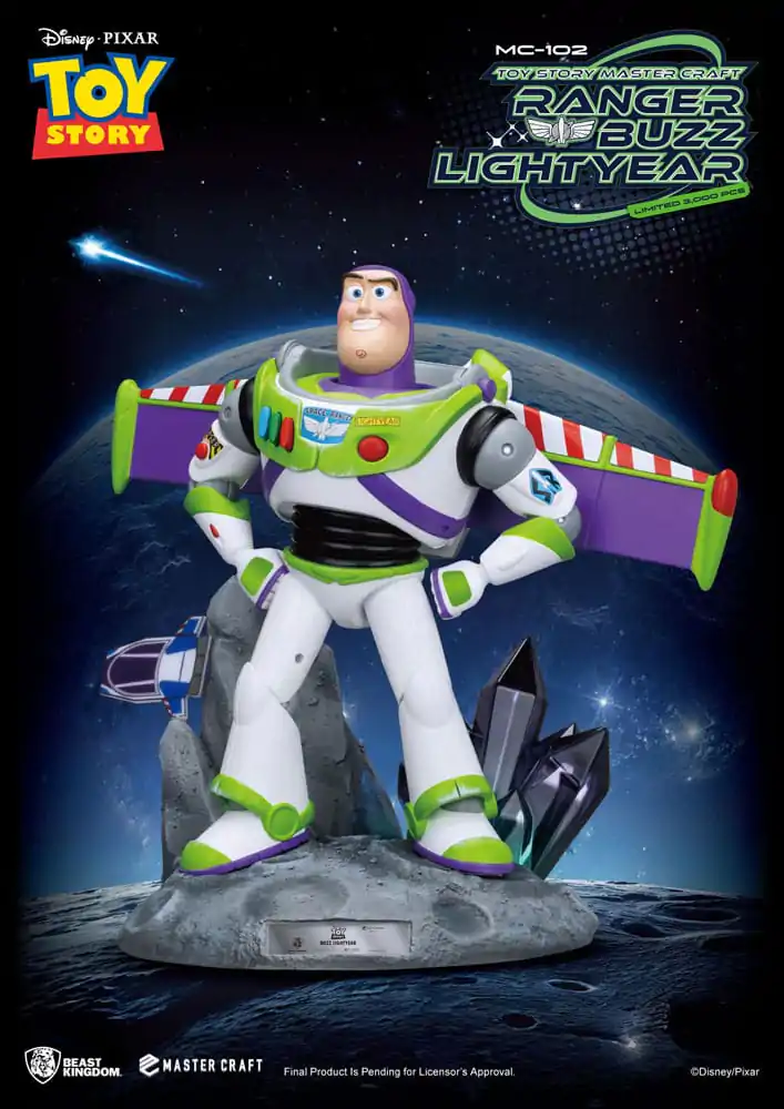 Toy Story Master Craft Ranger Buzz Lightyear szobor figura 34 cm termékfotó