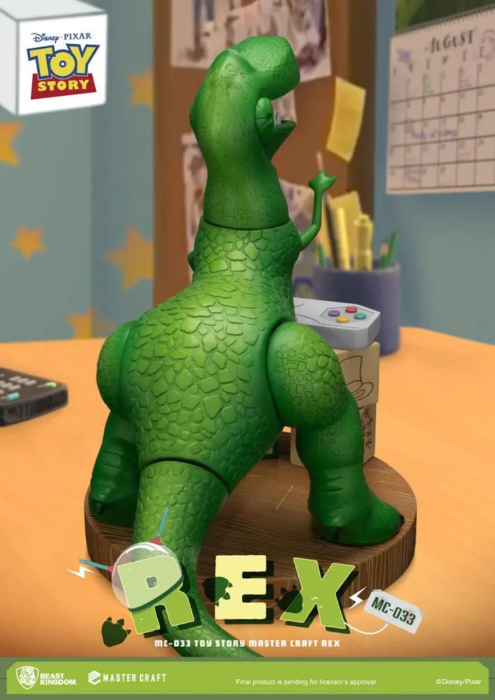Toy Story Master Craft Rex szobor figura 33 cm termékfotó