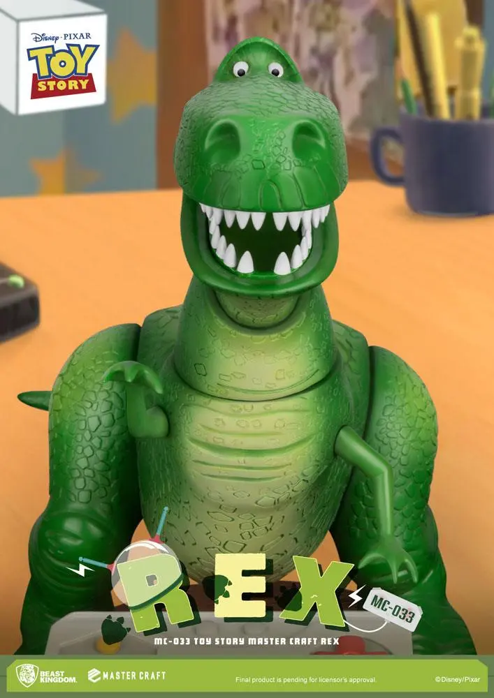 Toy Story Master Craft Rex szobor figura 33 cm termékfotó