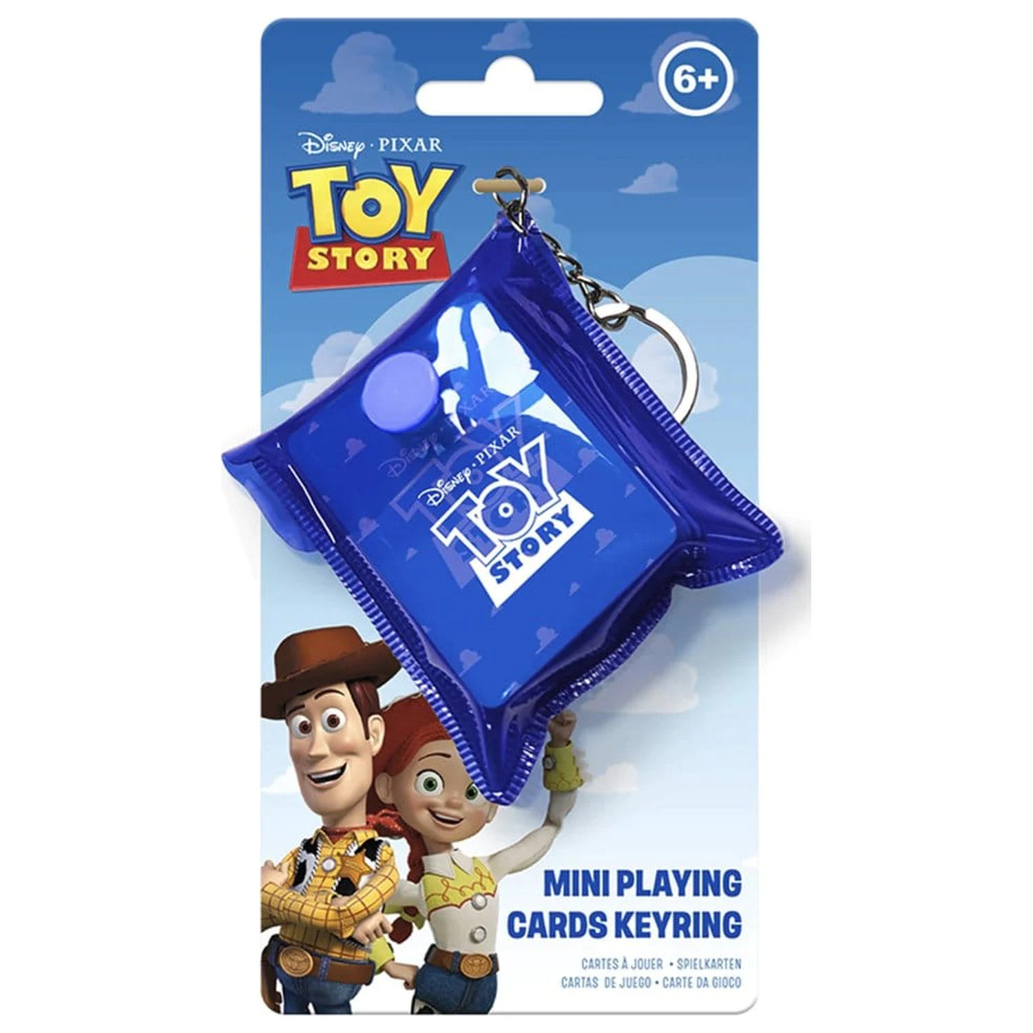 Toy Story Mini kártyajáték kulcstartó  termékfotó