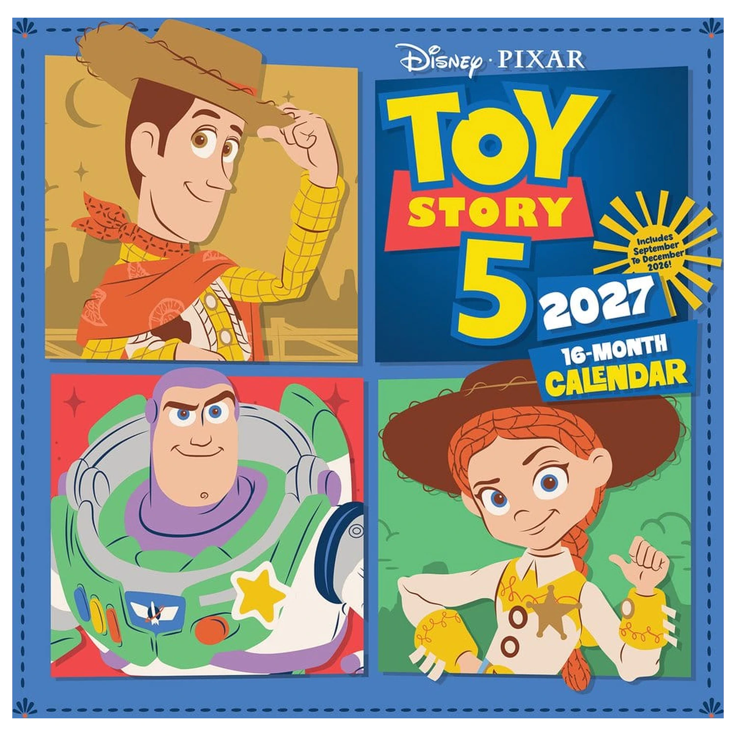 Toy Story naptár 2027 30 x 30 cm termékfotó