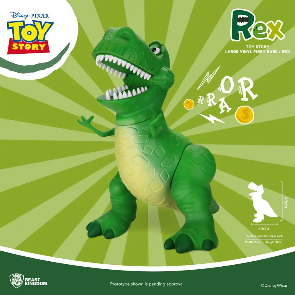 Toy Story Rex  persely 46 cm termékfotó