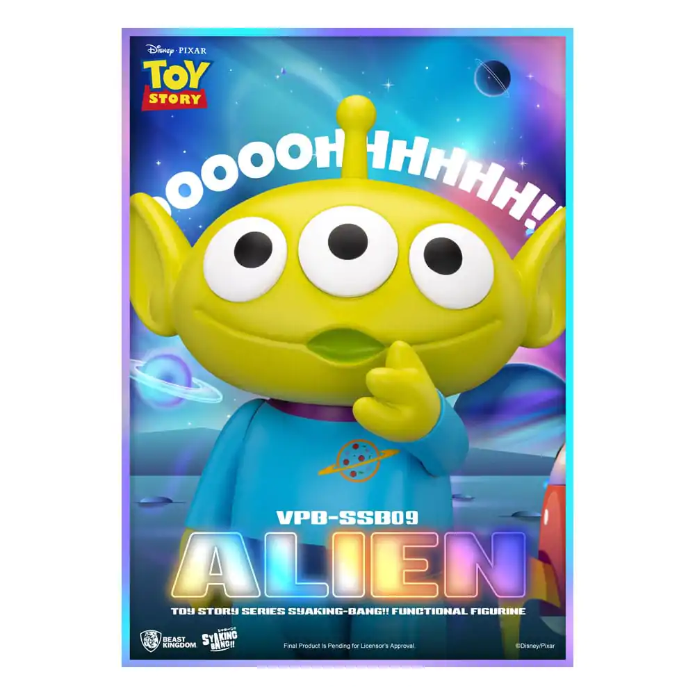 Toy Story Syaking Bang Series Alien PVC persely 33 cm termékfotó
