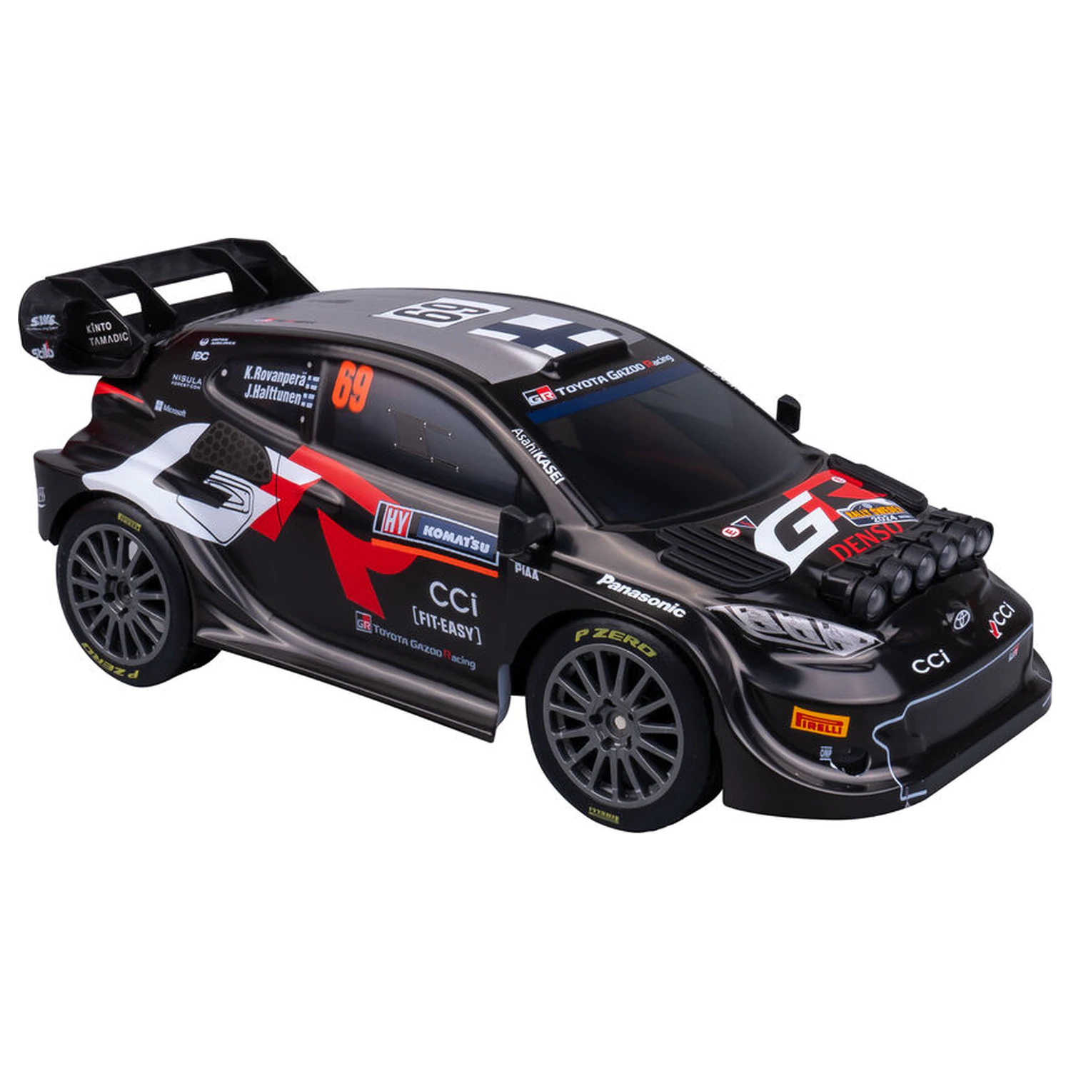 Toyota Gazoo Racing távirányítós autó termékfotó
