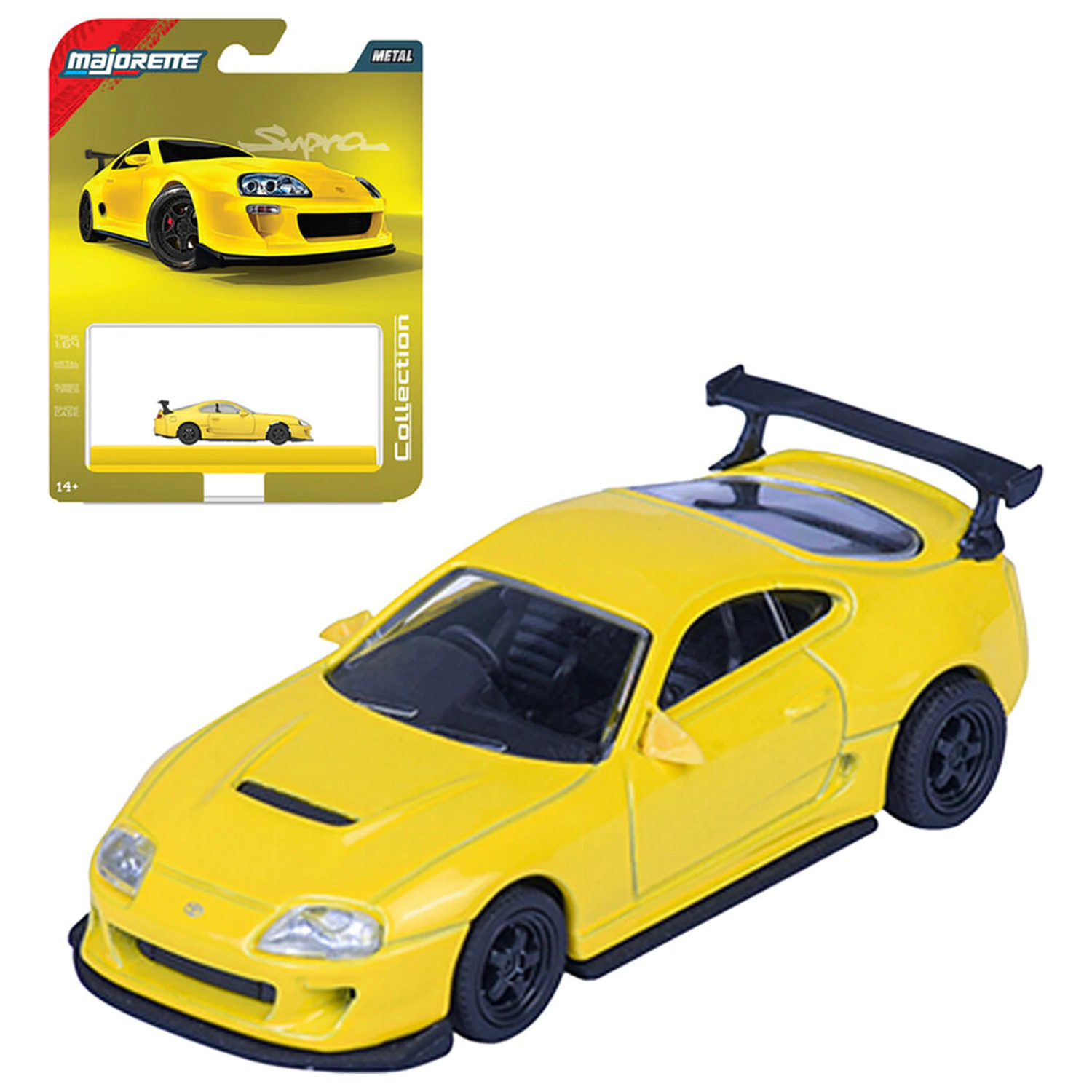 Toyota Supra 1995 fém modell termékfotó