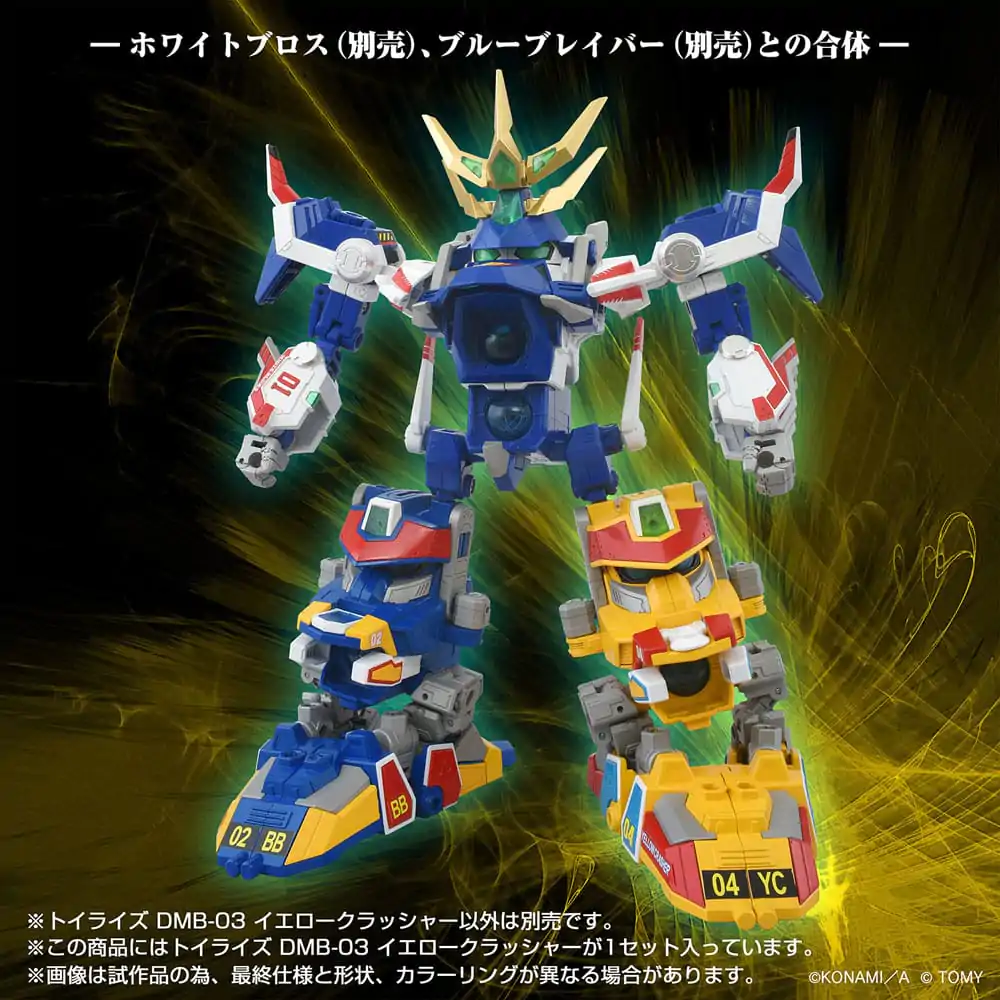 Toyrise DMB-03 Yellow Crusher akciófigura 11 cm termékfotó